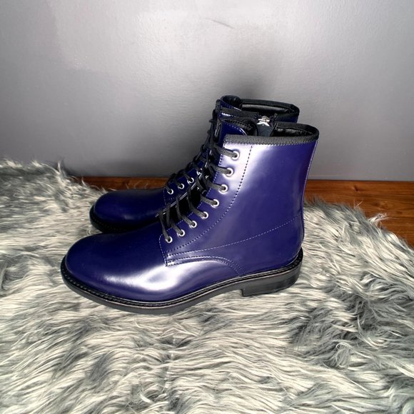 Calvin Klein Men’s Keeler Combat Boots Size 8 - Picture 4 of 5